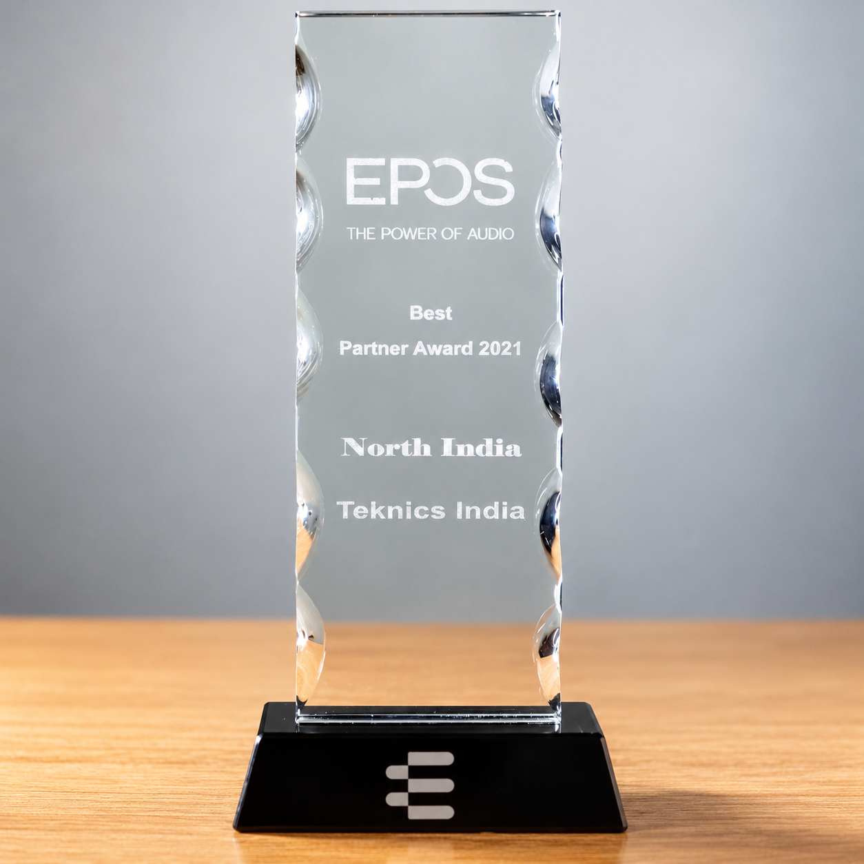 EPOS Crystal Partner Award Trophy